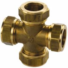 Produktbild: Klemmverschraubung Kreuzstück 22 mm VSH Super  
