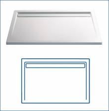 {Duschwanne flach 120 x 90
40} HSK Rechteck Acryl-Duschwanne 75 x 90 cm Höhe 4 cm weiss ... | {Duschwanne flach 120 x 90
40}
