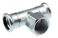 Produktbild: XPress C-Stahl T-St&uuml;ck XPC 130 G d 35 x 3/4 IG x 35 M-Kontur