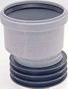 Produktbild: AIRFIT-PLUS Steckmuffe DN 110 x 110, Exzentrisch aus PP