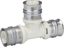 Produktbild: ALPEX 82816300 PROFI T-Stück 16 x 16 x 16 mm, PPSU