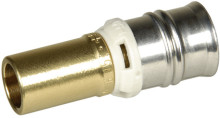 Produktbild: ALPEX Press-Adapter 16 x 15 mm, SST/CU, Messing