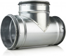 Produktbild: Abzweigstück mit Lippendichtung TCPU symmetrisch, 90 Grad, d 100x100 mm