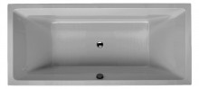 Produktbild: BEACH Duo-Badewanne 1900x900x450 mm,BH 190,Ablauf 52 mm,weiß 