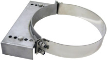 Produktbild: BERTRAMS Doppelwandig Wandbefestigung 50-120 mm DN 130, verstellbar