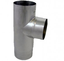 Produktbild: BERTRAMS Schornsteinanschlusstück 0.6 mm DN 110, 90°