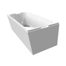 Produktbild: BW-Traeger mit 2 Schrägseiten 1600 x x700 passend zu Saniform-Plus und Bette