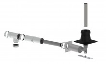 Produktbild: Bausatz RUS konzentrisch DN 600/100 auf einwandig DN 80