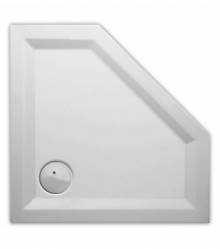 Produktbild: CEPTOR-Fünfeck-Duschwanne 800 x 800/400 x 50 mm flach