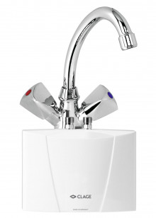 Produktbild: CLAGE Untertischanlage M 3 / SNM drucklos,3,5kW, 230V,Zweigriffmischbatt.
