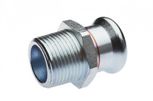 Produktbild: XPress C-Stahl Übergangsni. XPC 243 G d 22 x 3/4 AG M-Kontur