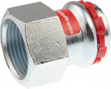 Produktbild: SudoPress C-Stahl Üb.Muffe VCC 270G d 15 x 1/2 IG mit EPDM O-Ring  (V-Kontur)