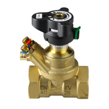 Produktbild: DANFOSS Strangregulierventil MSV-BD Leno|DN 40, 11/2" IG, Kvs 26, mit Entleerung
