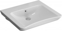 Produktbild: DIANA C100 Waschtisch unterfahrbar 600 x 510 mm, ohne Hahnloch  mit &Uuml;berlauf, wei&szlig;