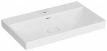 Produktbild: DIANA L100-Neu Waschtisch 800x470mm weiß-clean m Ablaufg.mit Hahnloch und Überlauf