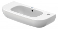Produktbild: DURAVIT Serie D-Code Handwaschbecken 500 x 220mm, Hahnloch rechts, weiß