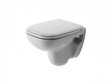 Produktbild: Duravit D-CODE Compact Wand-Tiefspül-WC 350 x 480 mm, 6,0 Liter, weiß