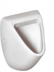 Produktbild: EUROVIT Urinal Zulauf von hinten,inkl. Befestigung,weiß