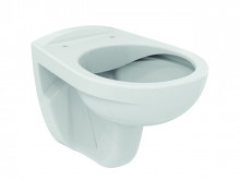 Produktbild: Ideal Standard EUROVIT Wand-Tiefspül-WC spülrandlos 355 x 520 mm, neues Design, weiß