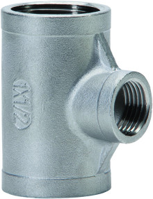 Produktbild: Edelstahl T-St&uuml;ck reduziert mit IG  1 1/4" x 1"