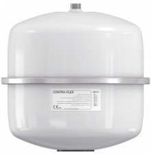 Produktbild: Flamco Heizungs-Ausdehnungsgefäß, weiß 25 Liter, BD 3 bar, VD 1.5 bar, 3/4" AG