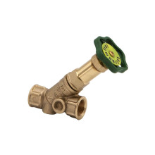 Produktbild: Freistrom-Schrägsitzventil ohne Entl. DN15, Rp 1/2", nichtsteigend, Pressmess.