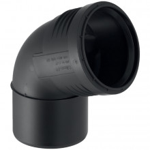 Produktbild: GEBERIT Silent-PP Bogen 67&deg; mit Muffe DN 40 mm