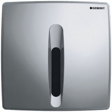 Produktbild: GEBERIT Urinalsteuerung elektr., Basic Netzbetrieb, mattchrom 