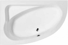 Produktbild: Galatea SUN Acryl-Eckbadewanne rechts 1750 x 1050 x 460 mm, Modell S 226, weiß