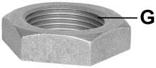 Produktbild: Gegenmutter verzinkt, Nr. 310 DN 20 (R 3/4)