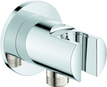 Produktbild: Grohe  Tempesta Wandanschlussbogen mit Wandbrausehalter, chrom
