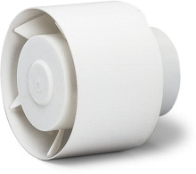 Produktbild: HELIOS Rohr-Einschubventilator, weiss   REW 90 K, 15 Watt, 230V/50Hz, 105 m&sup3;/h