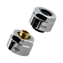 Produktbild: HSK Klemmverschraubung für Kupfer- oder PEX-Rohre (2 Stück 15 x 1 Cu)