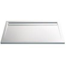 Produktbild: HSK Rechteck Acryl-Duschwanne mit integrierter Ablaufrinne 90 x 120 cm Höhe 6,5 cm weiss