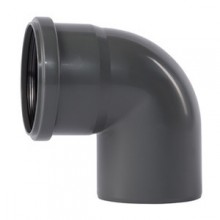 Produktbild: Ostendorf HTsafe 176140 - HT Safe Formteil - Bogen DN 125/87° Grad