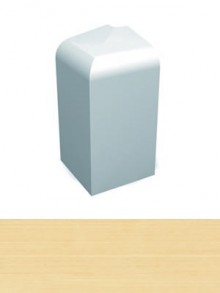 Produktbild: HZ-Sockelleiste SLF 2000 - Außenecke Nr. 2012 - Ahorn Abverkauf  ( 6 Stück auf Lager)
