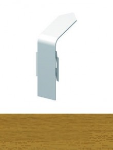 Produktbild: HZ-Sockelleiste - Innenecke für Sonderlösungen Nr. 161 - Eiche hell