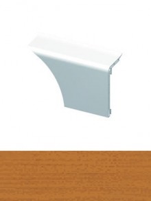 Produktbild: HZ-Sockelleiste SLF, Länge 2 Meter SLF 2000, Nr. 52030, Buche dunkel