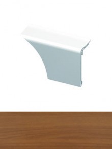 Produktbild: HZ-Sockelleiste SLF, Länge 2 Meter SLF 2000, Nr. 52050, Nussbaum