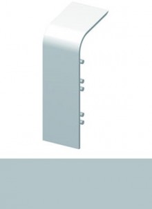 Produktbild: HZ-Sockelleiste - Stoßverbinder für Sonderlösung Nr. 193 - Grau