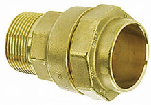Produktbild: ISIFLO 105 Anschlußverschr. m. vergr. AG 16 mm x 1/2", EPDM O-Ring, Messing