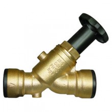 Produktbild: JRG Schrägsitzventil LegioStop m.Steckv f. E-St.- u.CU-Rohre DN15, 18mm,5225.018