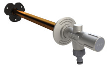 Produktbild: KEMPER Frosti NEU Außenarmatur, Rotguss 1/2",Fig.578 00, Bediengriff, 150-415 mm