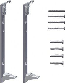 Produktbild: KERMI Wandschienen-Set fürTyp 12/22/33 BH 400 mm, für Profil-FHK 