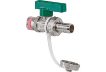 Produktbild: KFE-Trinkwasser Kugelhahn DVGW zertifiziert, DN15(1/2") selbstdicht. Durchgang,