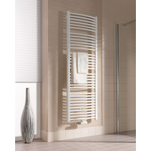 Produktbild: Kermi Basic-50 R Badheizkörper, BH: 1448 mm 450 x 51 mm, weiss, gebogene Form