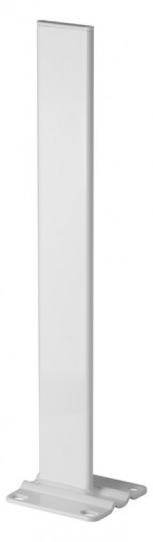 Produktbild: Kermi Standkonsolenfuß außenliegend, 60x10 BH=550mm BH=550mm, AK 1, 2 und 3, weiß, best.aus: