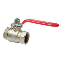 Produktbild: Kugelhahn f&uuml;r Wasser/-Industrie, 1/2" IG PN 40, mit Stahlhebel