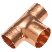 Produktbild: Bänninger Kupfer Lötanschluss >B< ACR T-Stück 1/4"