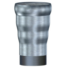 Produktbild: LORO-X Anschlussmuffe mit AG, verzinkt DN 40, 11/4" AG